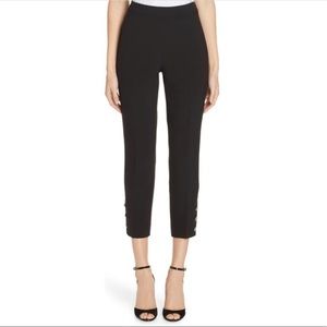 Kate Spade Jewel Button Cropped Pants
